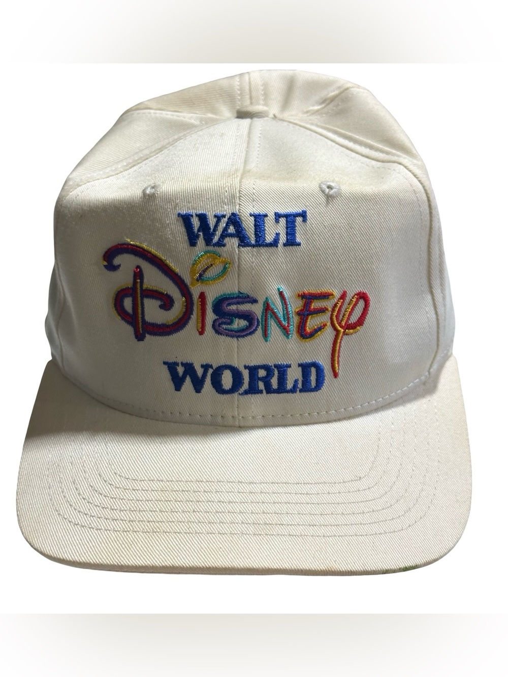 90s Walt Disney World Embroidered Snapback Goofy Hat Co Cap OSFM Tomart Archive